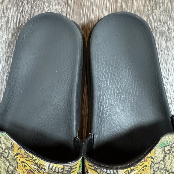 Gucci Slides Flip Flops Bengal Tiger Mens Size 6 main image 15
